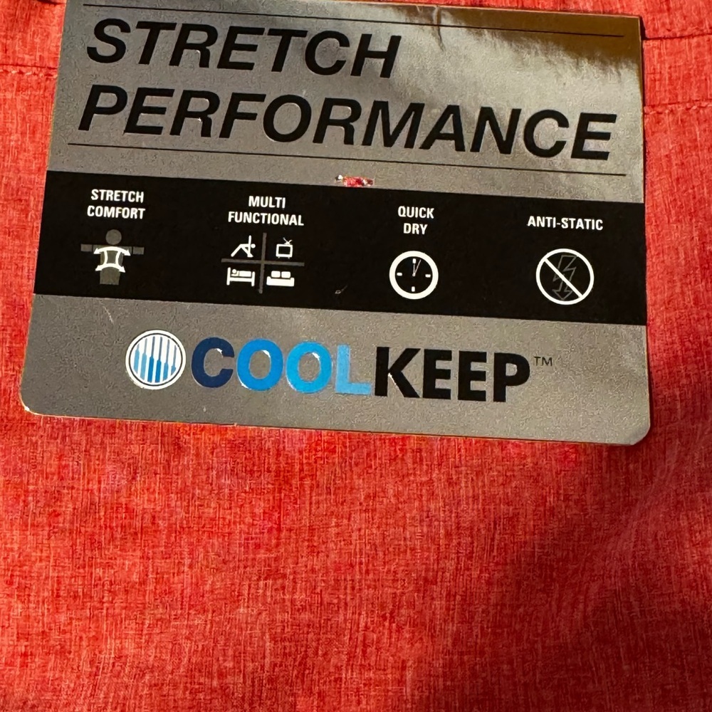 Men's Red  Keep Cool Shorts size 40 NWT - Picture 3 of 7